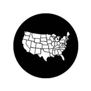  Rosco America United States Map 77877 Standard Steel Gobo 