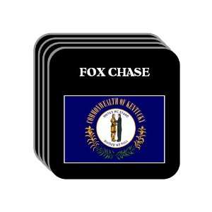  US State Flag   FOX CHASE, Kentucky (KY) Set of 4 Mini 
