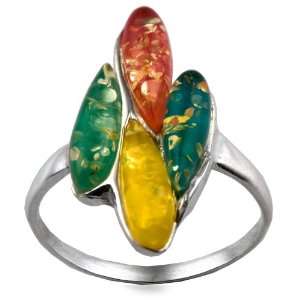   Color Amber Sterling Silver Pandora Dreams Ring: Graciana: Jewelry