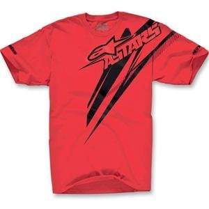  Alpinestars Excite T Shirt   Medium/Red: Automotive
