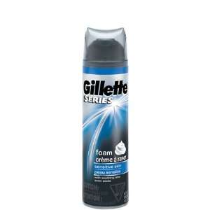  The Gillette Series Shave Foam Sensitive Skin 9 oz 