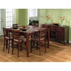   Counter Height Dining Table Set with Butterfly Leaf