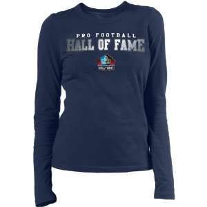  Pro Football Hall of Fame Womens Sequin Long Sleeve T 