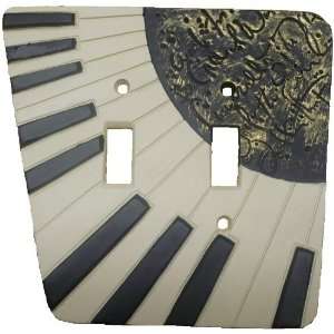  Decorative Piano Keys Switch Plate Cover: Home Improvement