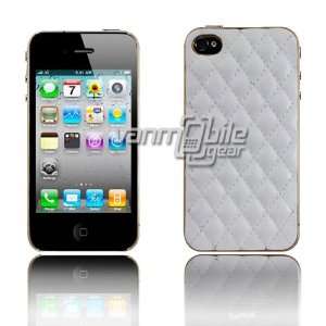 VMG Apple iPhone 4S Ultra Thin Design Case Cover 2 ITEM COMBO White 