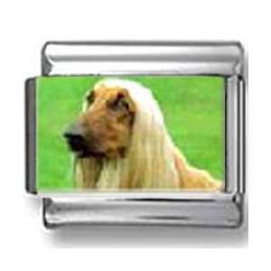  Afghan hound Dog Photo Italian Charm Jewelry