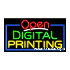 Open Digital Printing Neon Sign