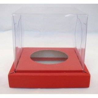  Package of 24 Clear Single Cupcake Boxes: Kitchen & Dining