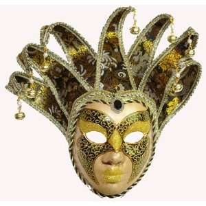  Masquerade Party Jester Masks for Women in Black Toys 