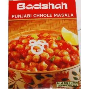 Badshah Punjabi Chhole Masala   100g  Grocery & Gourmet 