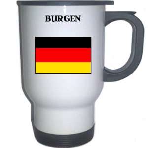 Germany   BURGEN White Stainless Steel Mug