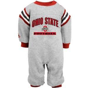   Ohio State Buckeyes Infant Ash Football Coveralls: Sports & Outdoors