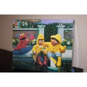   Puzzle Featuring Elmo, Bert, Ernie and Rubber Ducky (24 Puzzle Pieces