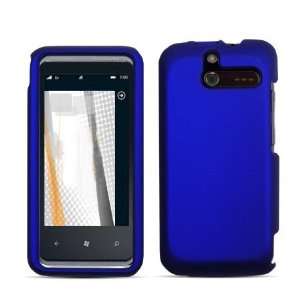  HTC Arrive Cell Phone Rubber Blue Protective Case 