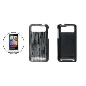  Gino Wood Grain Pattern Plastic Back Case for HTC Legend 