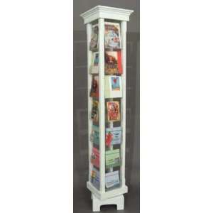  Book / DVD Display Stand, White