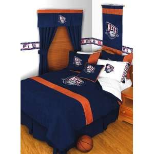  NBA New Jersey Nets Twin Comforter and Sheet Set: Home 