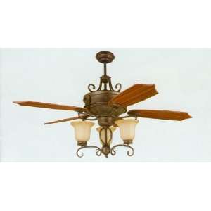  La Fleur Blacksmith Bronze Ceiling Fan: Home Improvement