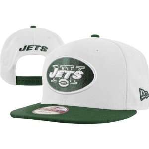  New York Jets White/Green New Era 9FIFTY White Top Snapback 