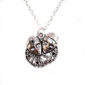    plated base Vintage Theater Mask Necklace (18 Inch Chain): Jewelry