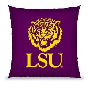    NCAA Louisiana State Fightin Tigers Toss Pillow