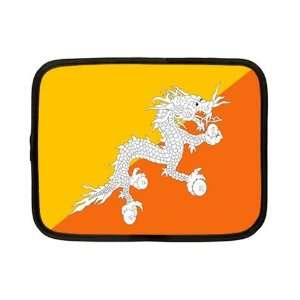  Bhutan Flag Neoprene Ipad Tablet Laptop Netbook Kindle 