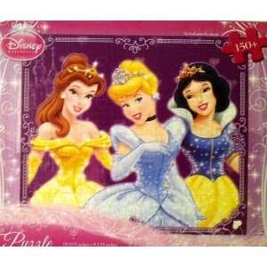   Belle, Cinderella, Snow White Jigsaw Puzzle 150 Pieces: Toys & Games