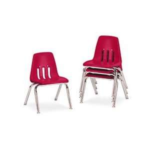  Virco 9000 Series Classroom Chairs, 12 Seat Height