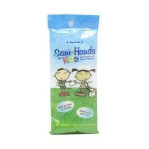  Sani Hands Kids Antibacterial Moist Wipes Travel Pack 15 
