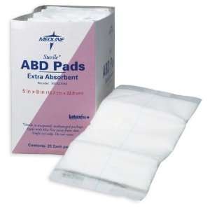  Medline Abdominal (ABD) Pads Case Pack 400 Everything 