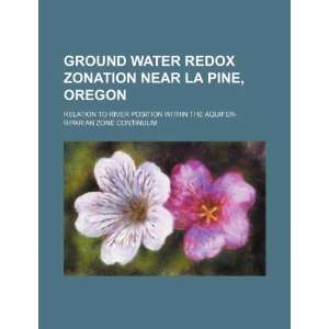 Ground water redox zonation near La Pine, Oregon relation 