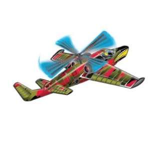  3 D 44 AttackCopter nylon kite Ready to Fly Toys & Games