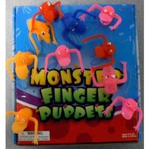  72 Monster Finger Puppets Toys & Games