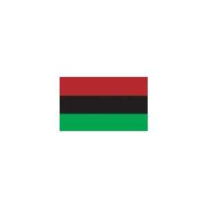  Afro American Nylon flag 3 ft. x 5 ft. Patio, Lawn 
