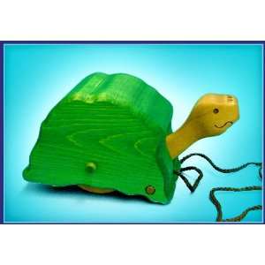  LARK Toby Turtle Wooden Pull Toy Toys & Games