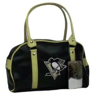  NHL Pittsburgh Penguins Purse Handbag Women Ladies Simil 