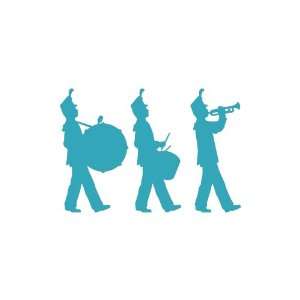 Marching Band TEAL Vinyl window decal sticker Office 