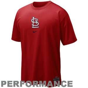  St. Louis Cardinals Dri Fit Logo T Shirt By Nike Sports 