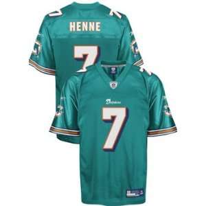  Miami Dolphins Chad Henne Replica Adult Team Color player Jersey 