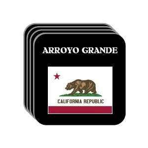 US State Flag   ARROYO GRANDE, California (CA) Set of 4 Mini Mousepad 