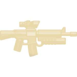   Scale Weapon M16AGL ACOG Scope Grenade Launcher Tan Toys & Games