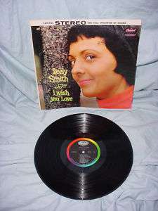 KEELY SMITH I WISH YOU LOVE CAPITOL 1959  