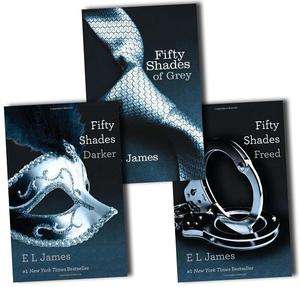   Fifty 50 Shades of Grey, Darker & Freed Trilogy 3 Books Collection Set