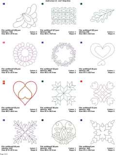 QUILTING LINES V.3   LD MACHINE EMBROIDERY DESIGNS  