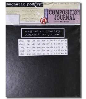 Magnetic Poetry® Magnetic Word Composition Journal 9063  