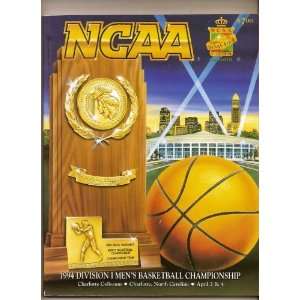  1994 NCAA Final Four program Arkansas Duke Everything 
