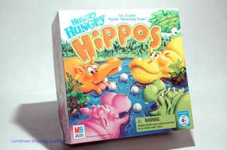 Hungry Hungry Hippos Game Milton Bradley 2005 (read description 