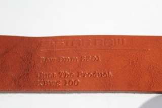 Auth Mens G Star Raw Leather Belt Size L 95 $95