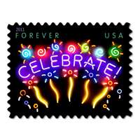 Celebrate 20 x Forever 1st Class us Postage Stamps NEW  