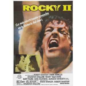  Rocky 2 Poster Spanish 27x40 Sylvester Stallone Talia 
